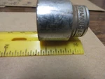Blackhawk 12 Point 3/4" Short Socket 3/8" Drive #. Fixed Price $9.88.