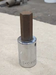 Sk S K S-k Tools S&k 1/2" Drive 5/8" Hex Allen Key Socket 41220 Usa. Fixed Price $12.95.