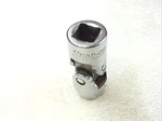 Snap-on#fvu12 - 3/8 , Sae, 3/8"dr., 12-pt., Chrome, Swivel Universal Socket-usa. Fixed Price $19.99.