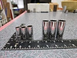 S-k Tools 3/8" Drive 12pt Deep Sockets 6pc Standard Usa Made Sk. Fixed Price $14.00.