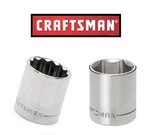 Choose Your Craftsman Sockets - 3/8" & 1/2" Dr. 6 12 Pts Shallow Deep. Fixed Price $9.99.