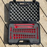 Snap-on Tools New 51pc 3/8" Drive General Service Set Case & Foam Only 251fsmbfr. Fixed Price $245.10.