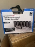 Pittsburgh Automotive Metric Front Wheel Drive Axle Lock-nut Socket Set 7.. Fixed Price $40.00.