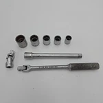 Bonney Tools Bon-e-con 3/8" Flex Head Breaker Bar Zt 720 And Sockets Usa. Fixed Price $28.80.