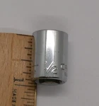 Vintage Craftsman 3/8" Drive 1/2" 12 Point Shallow Socket Sae G 44333 Usa. Fixed Price $9.05.