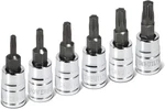 Powerbuilt 6 Pc. 1/4 In. Drive Torx Bit Star, 3/8 Drive, Piece, Silver. Fixed Price $18.36.