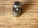 Snap On Tools Vintage Old Logo Mva3 1/4" Drive To 3/8" Socket Adapter. Fixed Price $12.00.