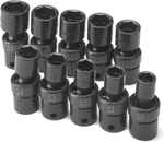 Sk Tools 10 Piece 3/8" Drive 6 Point Swivel Metric Impact Socket Set (33351). Fixed Price $189.67.