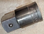 Snap-on Impact La-72, 3/4" Female Drive To 1" Male Adapter W/spring Keeper Usa. Fixed Price $22.95.