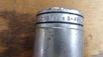 Snap-on Vintage S461, Sae 1-7/16", 1/2" Drive, 12-pt, Deep, Socket. Fixed Price $34.95.