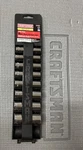Nos Sears Craftsman Usa 8pc Sae 12 Point Socket Set 3/8 Drive Deep. Fixed Price $39.99.