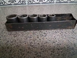 Vintage Wright Usa 5 Pc Impact Socket Set Tray 6pt - 1/2 -13/16 Sae 1/2" Dr.. Fixed Price $30.00.