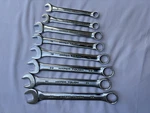 Hyper Tough 8-piece Metric Combination Wrench Set 11-22mm - Great Condition !. Fixed Price $9.99.