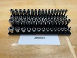 Snap-on Tools Black 62pc 1/2" Drive 6pt Chrome Shallow / Deep Master Socket Set. Fixed Price $2399.95.