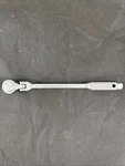 Vintage Duro Chrome 3/8 Drive Swivel Head Ratchet No. 4436 10.5" Long Usa. Fixed Price $22.99.