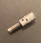 Snap-on 3/8" Drive Hex Bit Socket Driver 5/16" Fa10b Reconditioned A. Fixed Price $15.00.