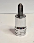 Snap-on Tools Sp42a 1/2" Drive Standard Phillips Bit Socket Driver Look Nice. Fixed Price $20.00.