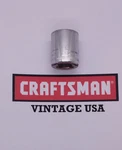 Vintage Craftsman 3/8" Drive 15mm 6 Point Shallow Socket G 43547 Usa. Fixed Price $10.99.