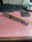 S-k Usa 13 Piece 1/2 In Drive 12 Point Sae Socket Set 7/16 - 1-1/4 Sk Knurled. Fixed Price $42.69.