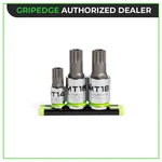 Grip Edge Tools Ipts3s Rpt 3/8" & 1/2" Dr Triple Square Bit Socket 3-pc Set. Fixed Price $49.99.