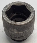 Williams 3/4" Drive 1-1/2" Socket 6pt 6-648 Listing A. Fixed Price $10.00.