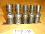 Snap-on Tools 5 Piece 1/2 Drive Sae. Swivel Impact Sockets 6 Point. Fixed Price $230.00.