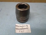 Williams Usa No. 7-634 Shallow Impact Socket 1" Drive 1-1/16" 6 Point J63. Fixed Price $22.22.