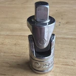 Kobalt Tools Universal Joint Swivel Socket Adapter 1/4" Drive 337355 Taiwan. Fixed Price $8.95.