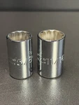 Proto Professional 5/8 & 11/16" Shallow Socket 1/2" Drive 12 Point 5420 5422. Fixed Price $14.50.