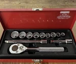 Proto J 52130 3/8" Drive 12 Piece Socket Set - Point. Fixed Price $89.99.