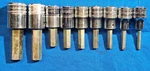Snap-on 211efamy 9 Piece 3/8" Drive Metric Hex Head / Allen Sockets 14mm-4m. Fixed Price $165.00.