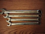 Matco Tools Mcl242k 3/4"sae Combination Wrench Full Polish Chrme 12 Point Set.. Fixed Price $79.99.