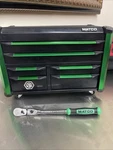 New! Matco Tools Bfr128lfg 3/8" Drive 12-1/2" Locking Flex Head Ratchet Green. Fixed Price $160.00.