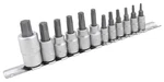Performance Tool W1335 12 Piece Star Bit Socket Set Chrv. Fixed Price $24.09.