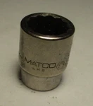Matco A12m2 1/4" Drive 12 Point Metric 12mm Shallow Chrome Socket. Fixed Price $13.88.