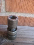 1/2" Drive X 3/4" Size Snap On Impact Universal Swivel Socket Imbl240d & 6 Pt. Fixed Price $18.85.