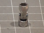 Snap On 3/8 Drive Universal Swivel Flex Socket 7/16" Fu14a 12pt Dr New Logo 2009. Fixed Price $21.84.