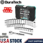 Duratech 3/8" Drive Socket Set 40 Pieces Tool Standard (sae)&metric Sockets. Fixed Price $42.99.