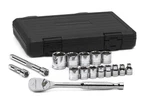 Gearwrench 80589 16 Piece 3/8" Drive 6 Point Sae Socket Set. Fixed Price $49.95.