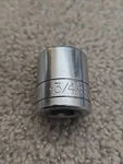 S-k 45024 3/4" 6pt Socket 3/8" Drive Sk Usa 4304. Fixed Price $6.95.