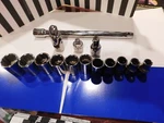 Craftsman G2d & Gk 1/2" Drive Sae 14pc Socket Set 12 Point Usa Made Easy View #. Fixed Price $29.99.