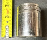 Snap On 1/2" Tw461 Drive 6-point Sae 1-7/16" Flank Shallow Socket Usa. Fixed Price $29.95.