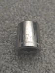 Craftsman 43548 17mm 6pt Socket 3/8" Drive Inverted G1 Series Usa 3540. Fixed Price $3.95.