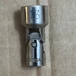 Matco Au13m2a 13mm 12-pt Universal Swivel Socket, 1/4" Drive Metric Chrome Bin. Fixed Price $39.95.
