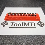 Snap-on Tools Usa New 10pc 1/4" Drive Sae 12-point Shallow Socket Set 110tmdy. Fixed Price $199.95.