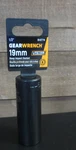 Gearwrench 1/2" Drive 6 Pt. Deep Impact Socket, 19mm - 84577n 2 Sockets. Fixed Price $19.99.
