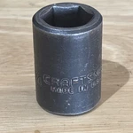 Craftsman 3/4" Shallow Impact Socket 1/2" Drive 6 Point Ee 18748 Usa. Fixed Price $17.95.