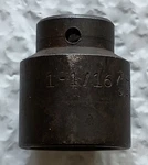 Mac Tools Vp346, 1/2" Drive, 1-1/16" Impact Socket, Shallow, 6 Point.. Fixed Price $25.89.