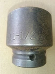 6-634 Williams 1-1/16" Impact Socket 3/4" Drive 6 Point Black H87kd. Fixed Price $19.00.