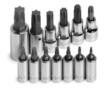 Sk Tools Torx Bit Socket Set - 1/4", 3/8" & 1/2" Drive; 13 Piece Sk84213. Fixed Price $179.07.